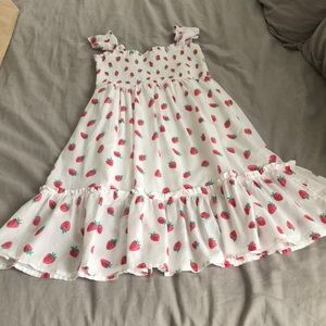 Girls Crewcuts Strawberry Dress size 10
